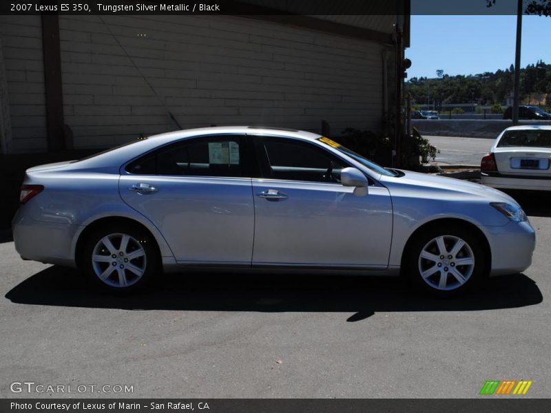 Tungsten Silver Metallic / Black 2007 Lexus ES 350