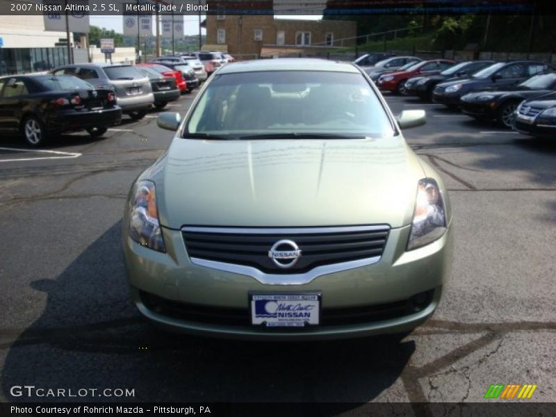 Metallic Jade / Blond 2007 Nissan Altima 2.5 SL