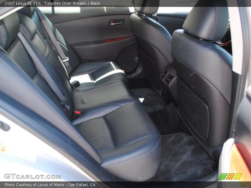 Tungsten Silver Metallic / Black 2007 Lexus ES 350