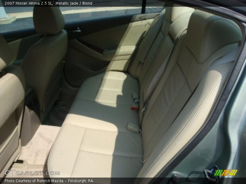 Metallic Jade / Blond 2007 Nissan Altima 2.5 SL