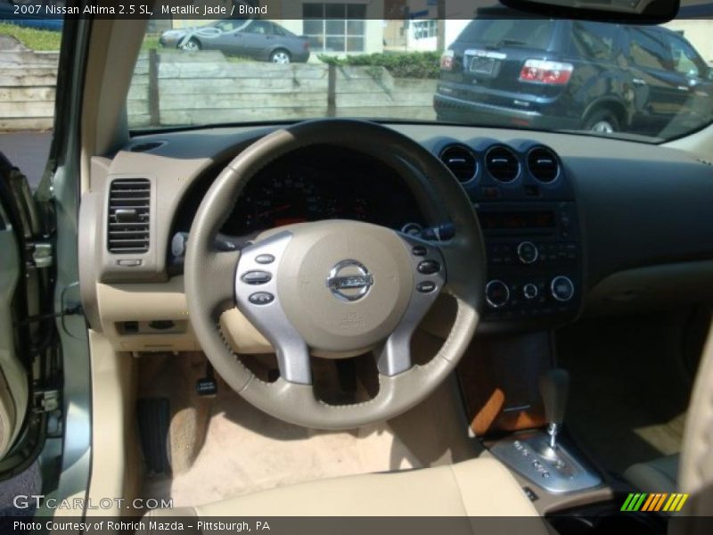 Metallic Jade / Blond 2007 Nissan Altima 2.5 SL