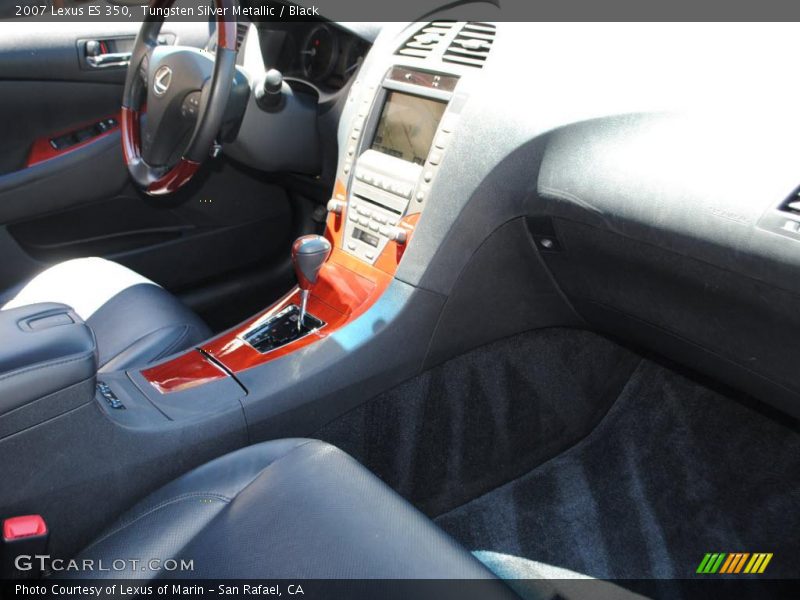 Tungsten Silver Metallic / Black 2007 Lexus ES 350