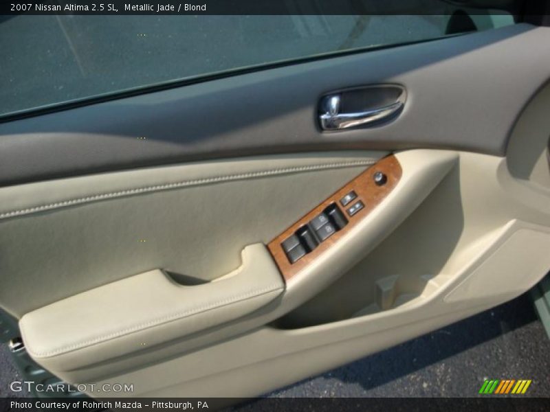 Metallic Jade / Blond 2007 Nissan Altima 2.5 SL