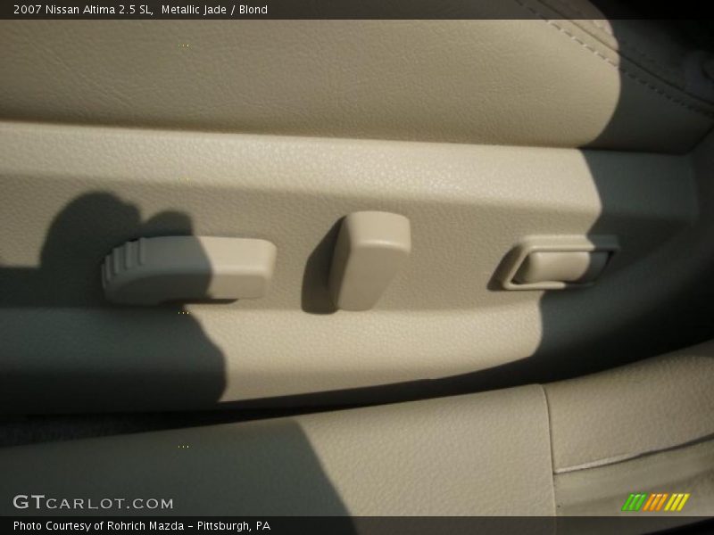 Metallic Jade / Blond 2007 Nissan Altima 2.5 SL