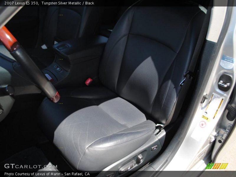 Tungsten Silver Metallic / Black 2007 Lexus ES 350