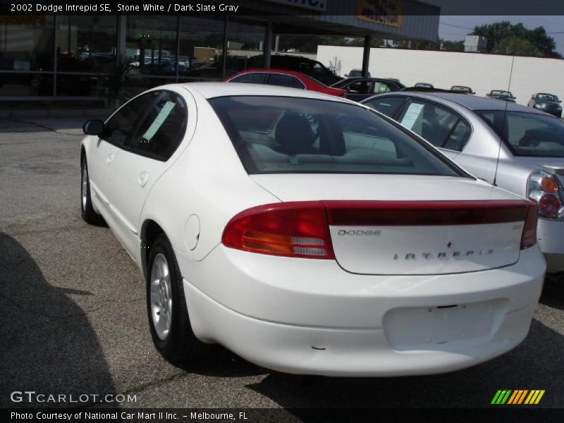 Stone White / Dark Slate Gray 2002 Dodge Intrepid SE