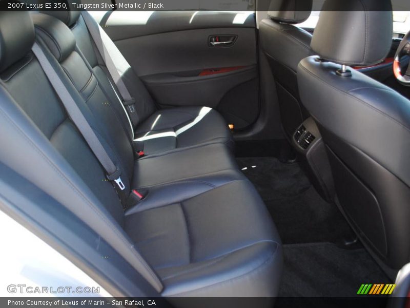 Tungsten Silver Metallic / Black 2007 Lexus ES 350