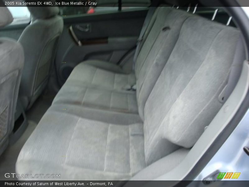 Ice Blue Metallic / Gray 2005 Kia Sorento EX 4WD