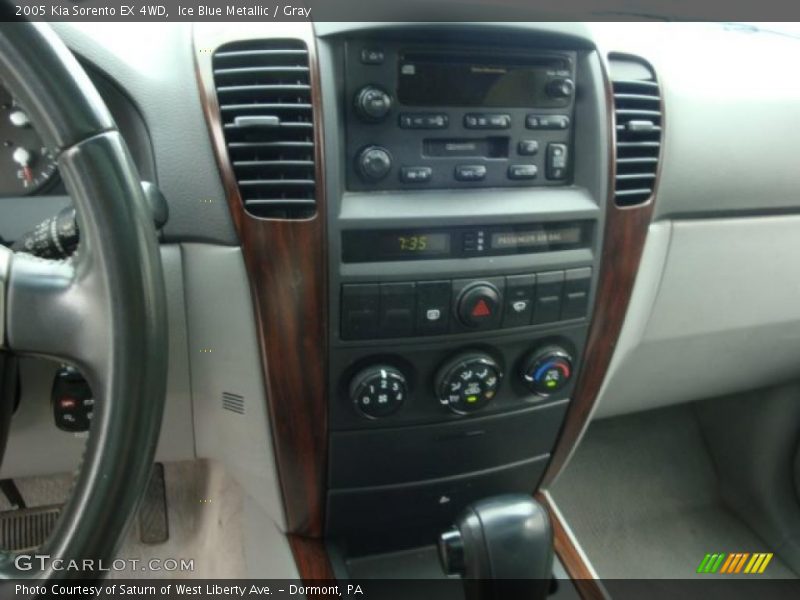 Ice Blue Metallic / Gray 2005 Kia Sorento EX 4WD