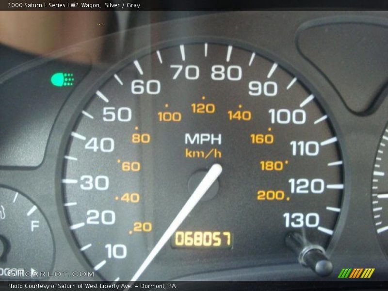 Silver / Gray 2000 Saturn L Series LW2 Wagon