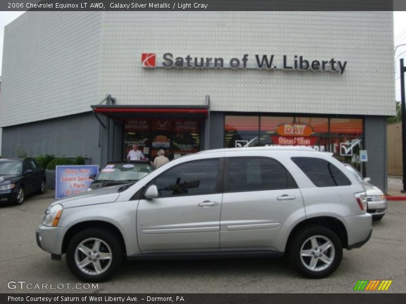 Galaxy Silver Metallic / Light Gray 2006 Chevrolet Equinox LT AWD