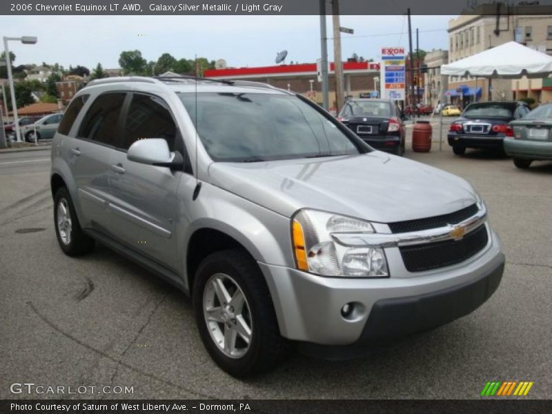 Galaxy Silver Metallic / Light Gray 2006 Chevrolet Equinox LT AWD