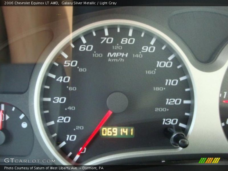 Galaxy Silver Metallic / Light Gray 2006 Chevrolet Equinox LT AWD