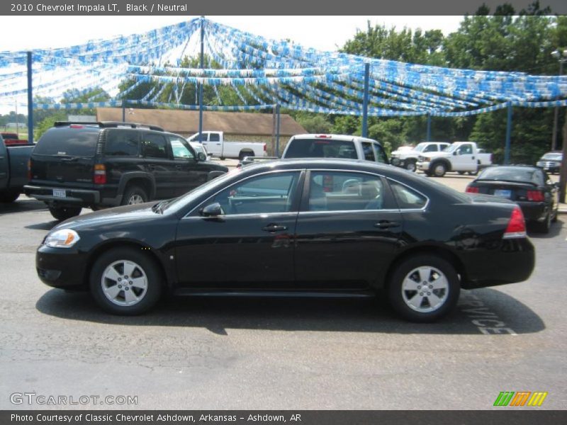 Black / Neutral 2010 Chevrolet Impala LT
