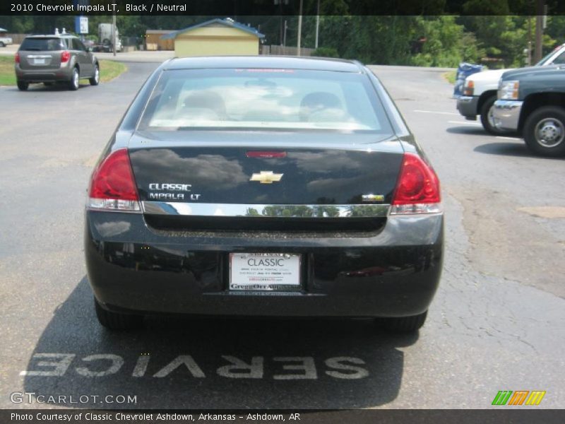 Black / Neutral 2010 Chevrolet Impala LT