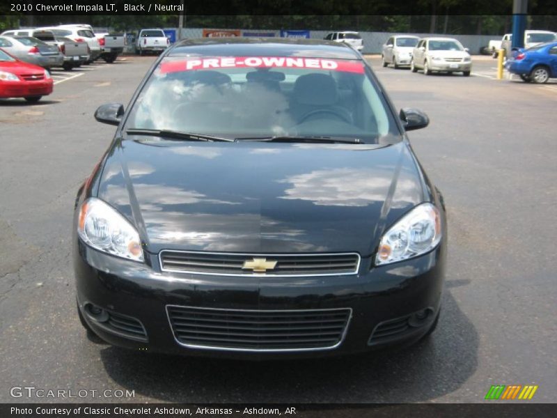 Black / Neutral 2010 Chevrolet Impala LT