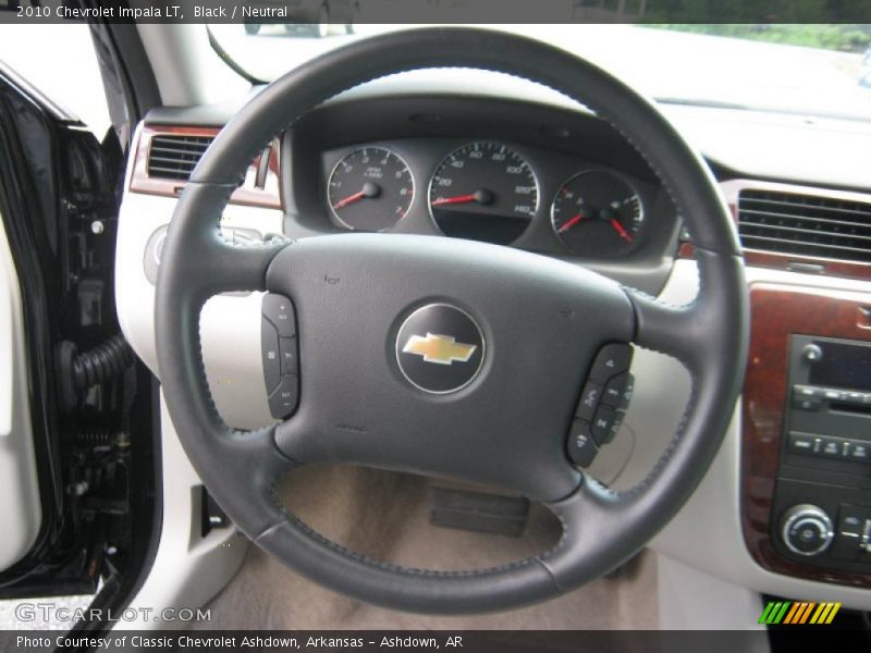 Black / Neutral 2010 Chevrolet Impala LT