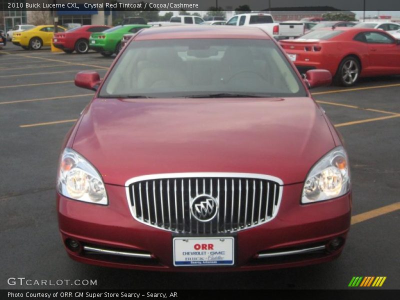 Crystal Red Tintcoat / Cocoa/Cashmere 2010 Buick Lucerne CXL