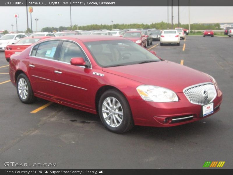 Crystal Red Tintcoat / Cocoa/Cashmere 2010 Buick Lucerne CXL