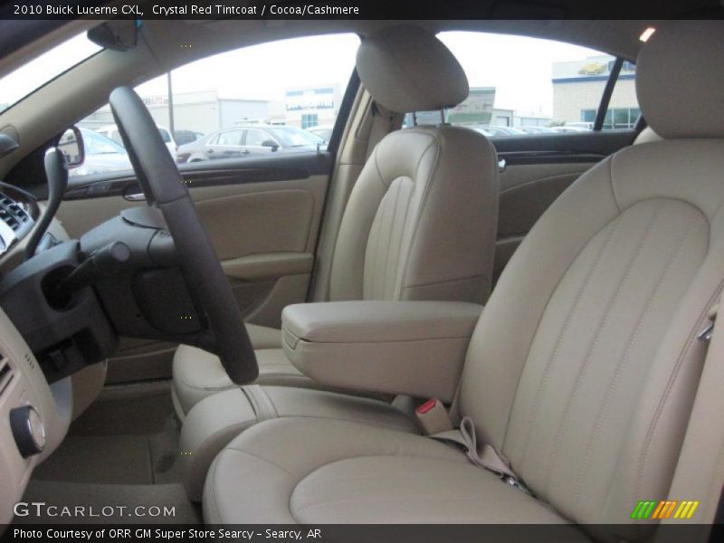 Crystal Red Tintcoat / Cocoa/Cashmere 2010 Buick Lucerne CXL