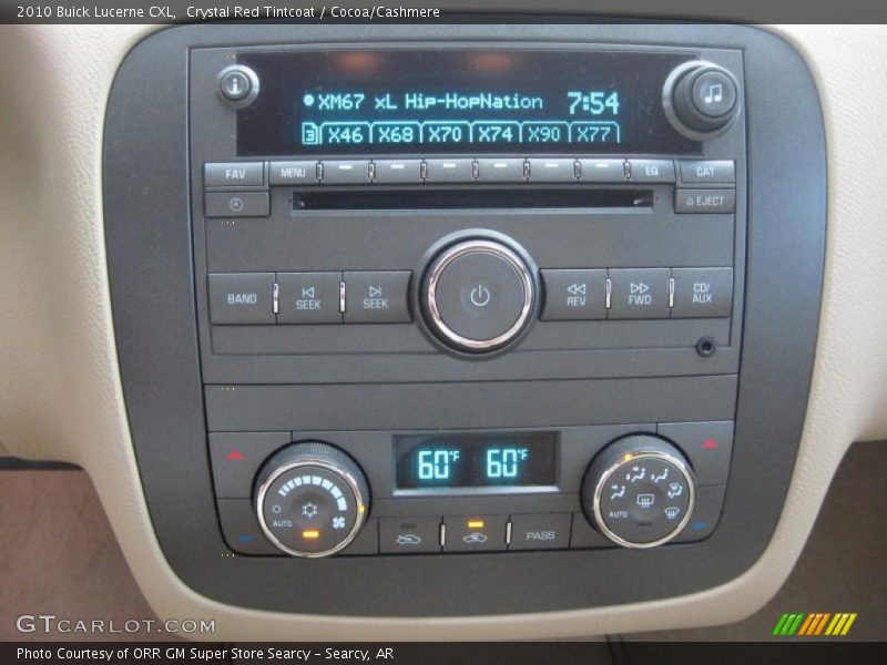 Crystal Red Tintcoat / Cocoa/Cashmere 2010 Buick Lucerne CXL
