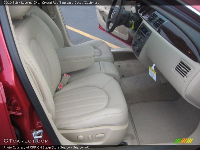 Crystal Red Tintcoat / Cocoa/Cashmere 2010 Buick Lucerne CXL