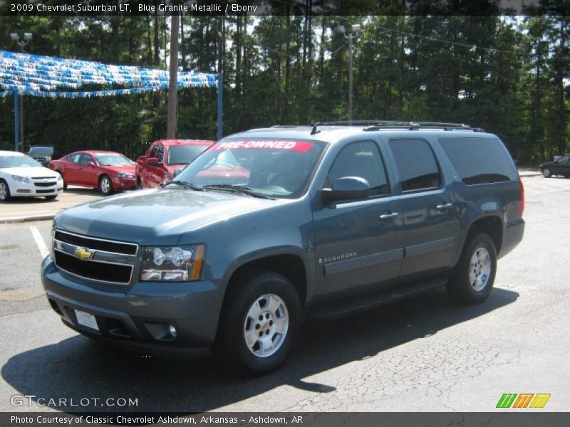 Blue Granite Metallic / Ebony 2009 Chevrolet Suburban LT