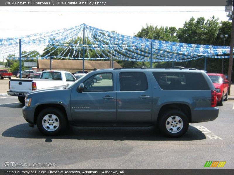 Blue Granite Metallic / Ebony 2009 Chevrolet Suburban LT