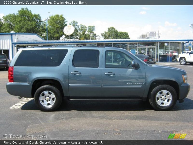 Blue Granite Metallic / Ebony 2009 Chevrolet Suburban LT
