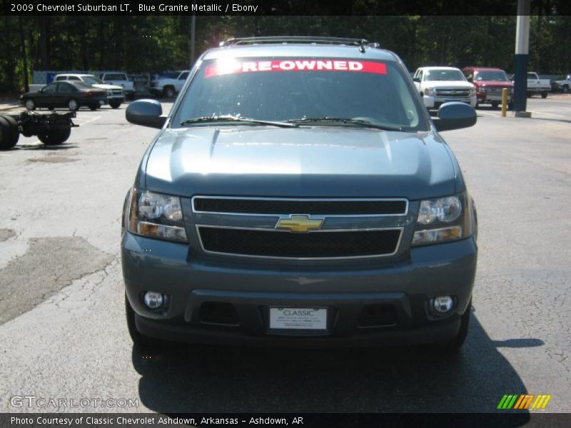 Blue Granite Metallic / Ebony 2009 Chevrolet Suburban LT