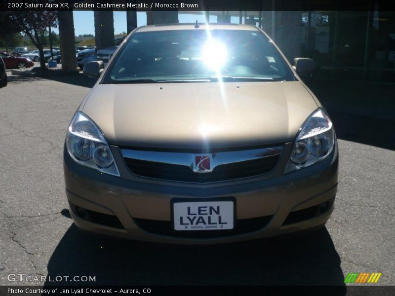 Golden Cashmere Metallic / Morocco Brown 2007 Saturn Aura XR