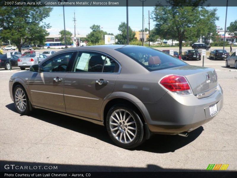 Golden Cashmere Metallic / Morocco Brown 2007 Saturn Aura XR