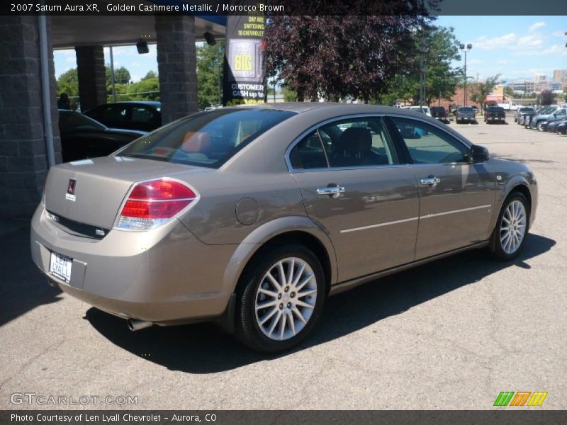 Golden Cashmere Metallic / Morocco Brown 2007 Saturn Aura XR