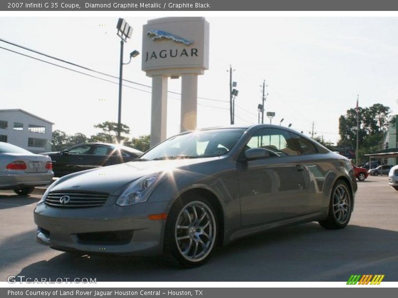 Diamond Graphite Metallic / Graphite Black 2007 Infiniti G 35 Coupe
