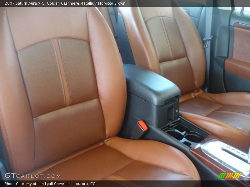 Golden Cashmere Metallic / Morocco Brown 2007 Saturn Aura XR