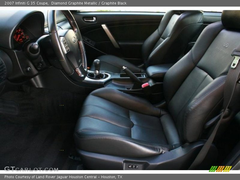 Diamond Graphite Metallic / Graphite Black 2007 Infiniti G 35 Coupe