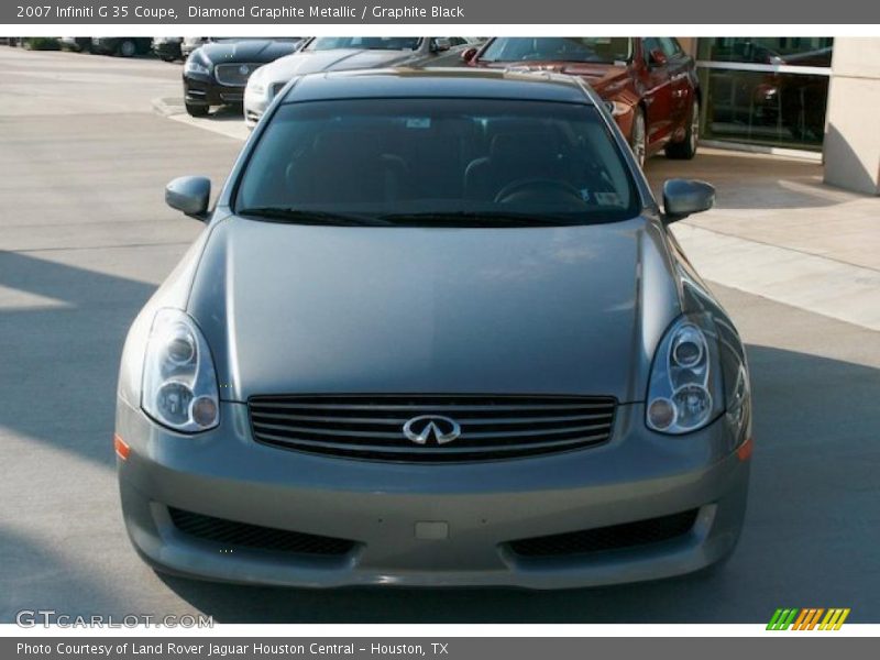 Diamond Graphite Metallic / Graphite Black 2007 Infiniti G 35 Coupe