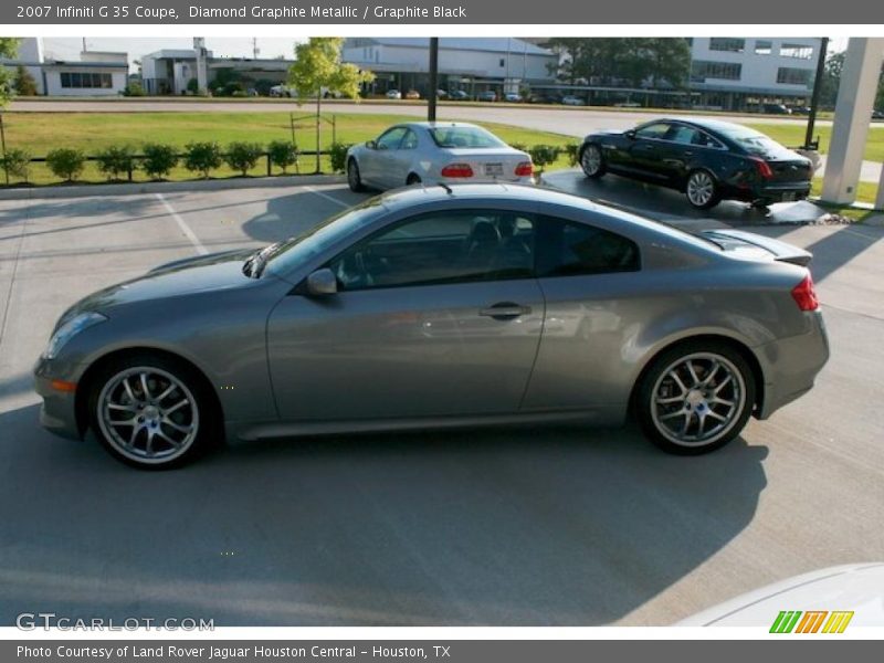 Diamond Graphite Metallic / Graphite Black 2007 Infiniti G 35 Coupe