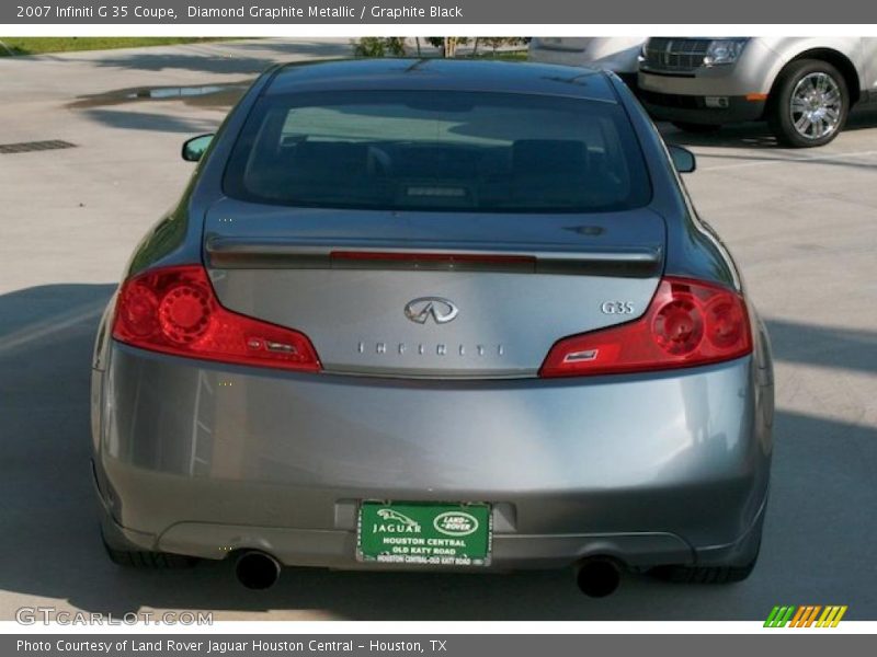 Diamond Graphite Metallic / Graphite Black 2007 Infiniti G 35 Coupe