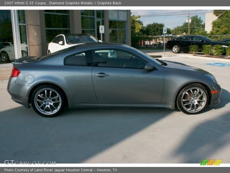Diamond Graphite Metallic / Graphite Black 2007 Infiniti G 35 Coupe