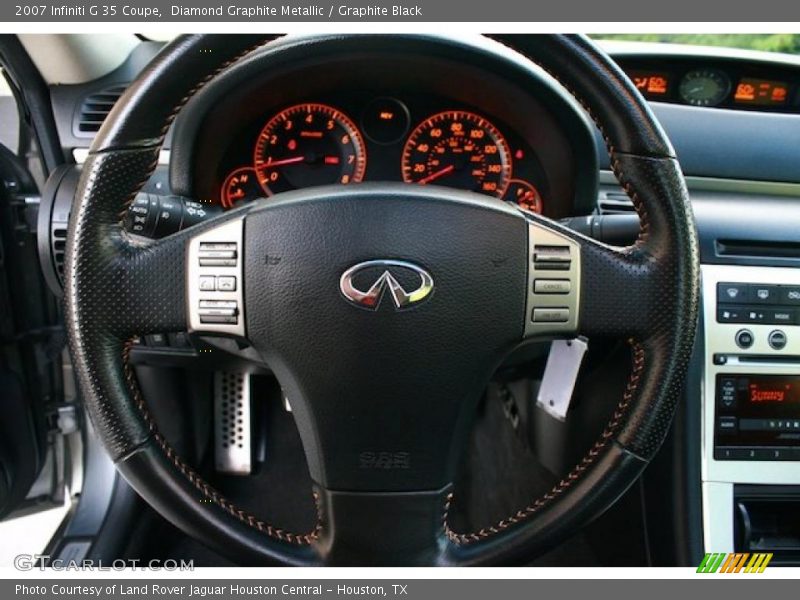 Diamond Graphite Metallic / Graphite Black 2007 Infiniti G 35 Coupe