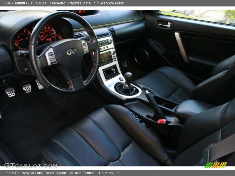 Diamond Graphite Metallic / Graphite Black 2007 Infiniti G 35 Coupe