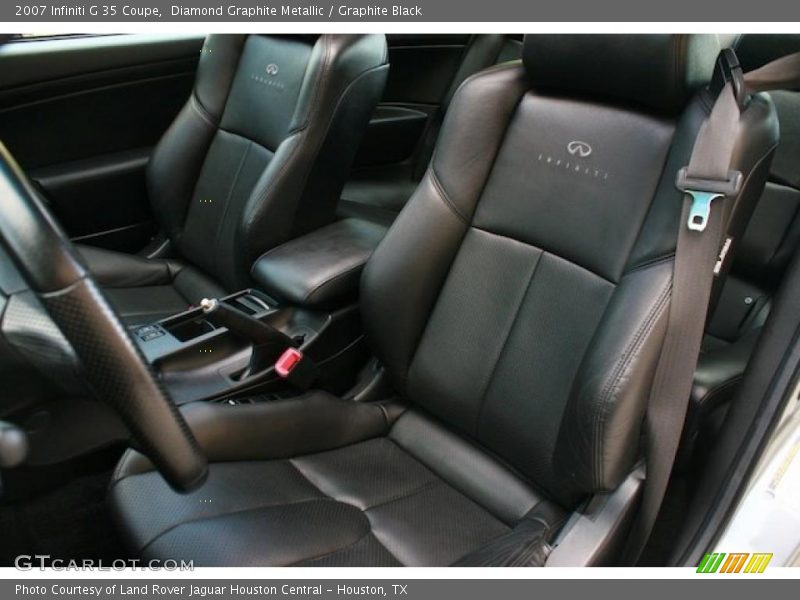 Diamond Graphite Metallic / Graphite Black 2007 Infiniti G 35 Coupe