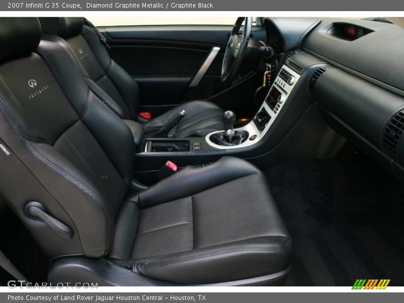 Diamond Graphite Metallic / Graphite Black 2007 Infiniti G 35 Coupe
