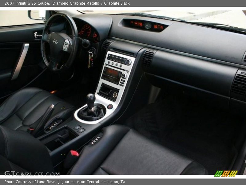 Diamond Graphite Metallic / Graphite Black 2007 Infiniti G 35 Coupe