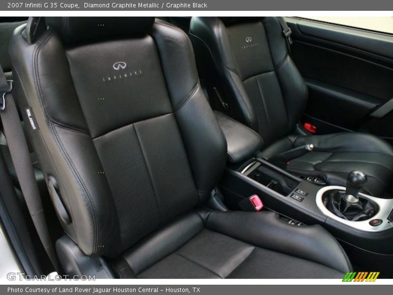 Diamond Graphite Metallic / Graphite Black 2007 Infiniti G 35 Coupe