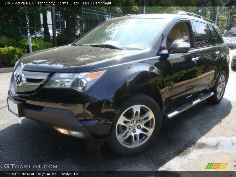 Formal Black Pearl / Parchment 2007 Acura MDX Technology