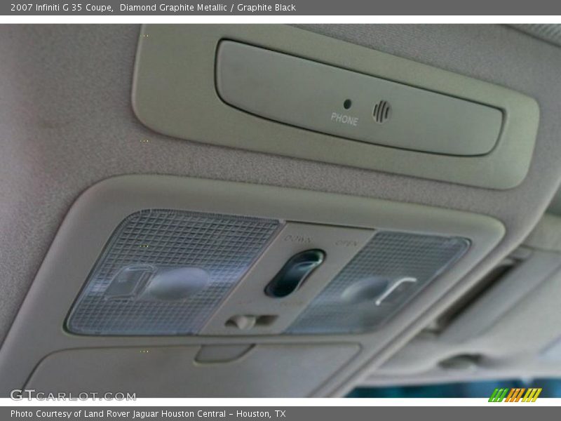 Diamond Graphite Metallic / Graphite Black 2007 Infiniti G 35 Coupe