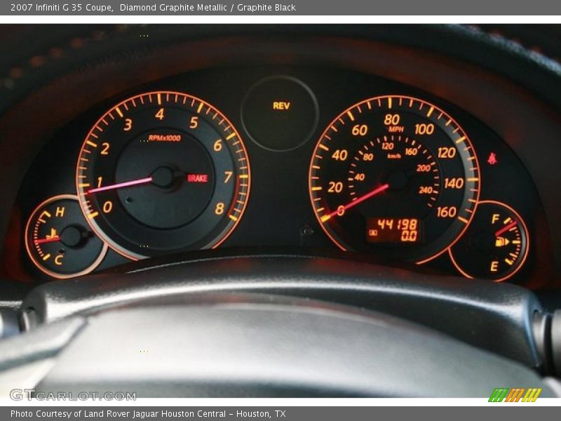 Diamond Graphite Metallic / Graphite Black 2007 Infiniti G 35 Coupe
