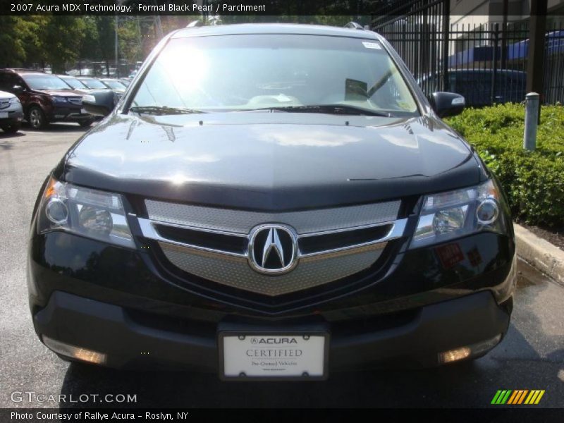 Formal Black Pearl / Parchment 2007 Acura MDX Technology